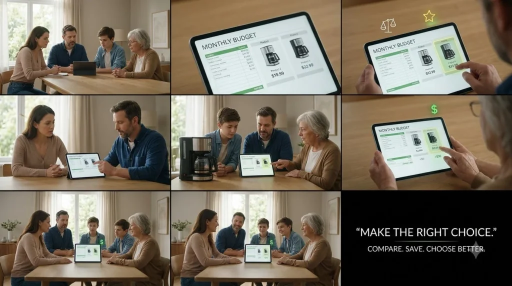 Right choice guide for smart spending, family budgeting, and product reviews